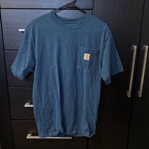 Carhartt Teal Pocket Tee